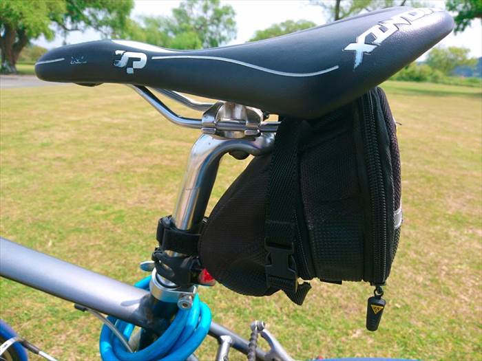 TOPEAK(トピーク)エアロ ウェッジ パック(Mサイズ)の通常の大きさ